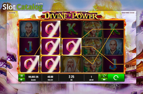 Скрин3. Divine Power слот