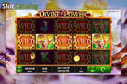 Скрин4. Divine Power слот
