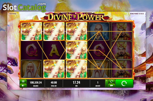 Скрин6. Divine Power слот