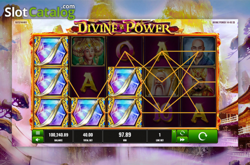 Скрин7. Divine Power слот
