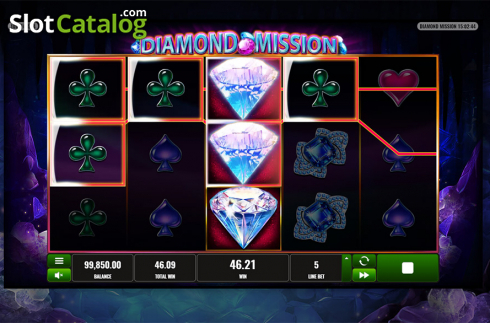 Скрин3. Diamond Mission слот