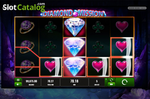 Скрин6. Diamond Mission слот