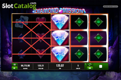 Скрин7. Diamond Mission слот