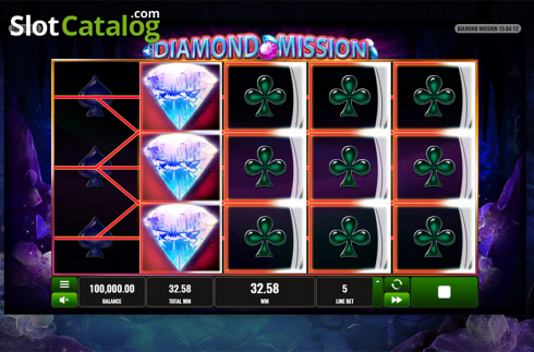 Скрин8. Diamond Mission слот