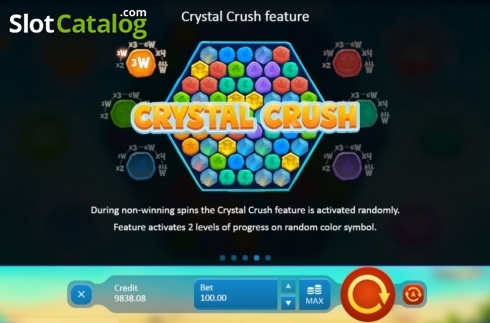 Скрин9. Crystal Crush (Playson) слот
