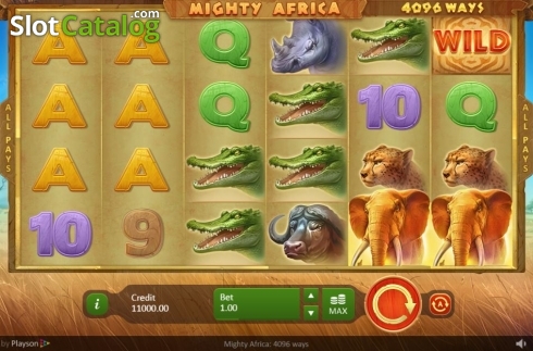 Скрин2. Mighty Africa слот
