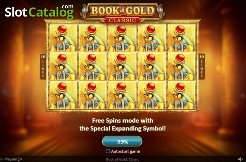 Скрин2. Book of Gold: Classic слот