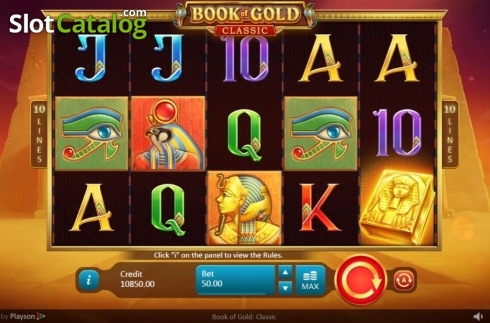 Скрин3. Book of Gold: Classic слот