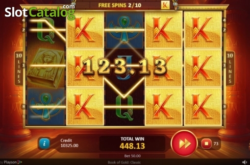 Скрин7. Book of Gold: Classic слот