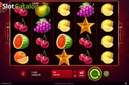 Скрин2. Imperial Fruits: 40 lines слот