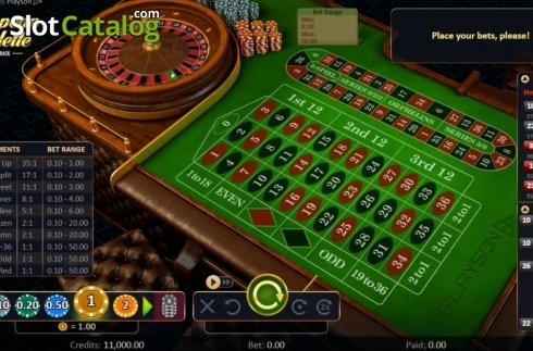 Скрин2. Roulette with Track low слот