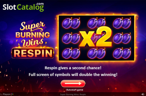 Скрин3. Super Burning Wins: Respin слот