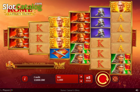 Скрин3. Rome: Caesars Glory слот