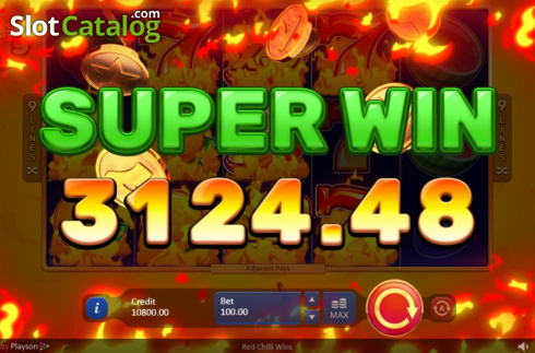 Скрин6. Red Chilli Wins слот