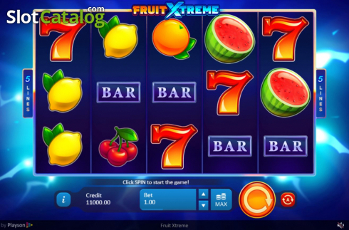 Скрин2. Fruit Xtreme слот