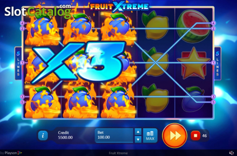 Скрин4. Fruit Xtreme слот