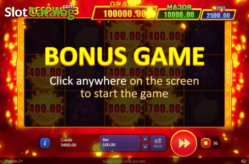 Скрин5. Sunny Fruits: Hold and Win слот