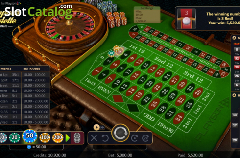 Скрин3. Roulette with track High слот
