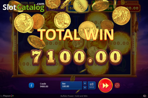 Скрин7. Buffalo Power Hold and Win слот