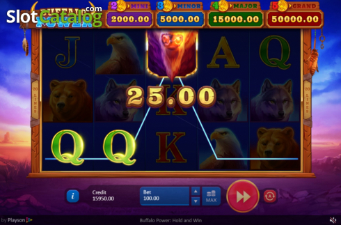 Скрин3. Buffalo Power Hold and Win слот