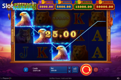 Скрин4. Buffalo Power Hold and Win слот