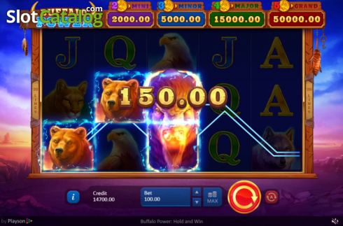 Скрин5. Buffalo Power Hold and Win слот