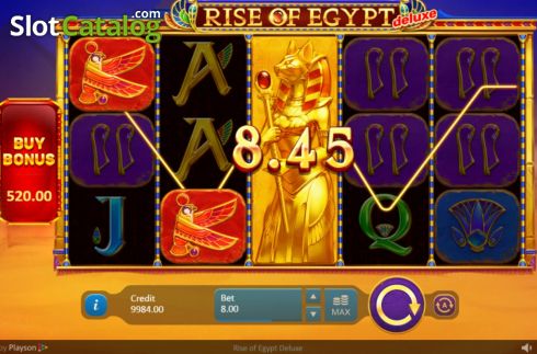 Скрин3. Rise of Egypt Deluxe слот