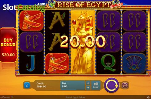 Скрин4. Rise of Egypt Deluxe слот