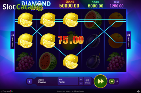 Скрин4. Diamond Wins слот