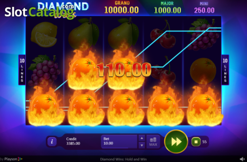 Скрин5. Diamond Wins слот