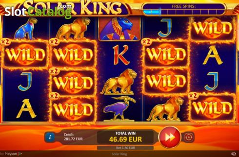 Скрин8. Solar King слот