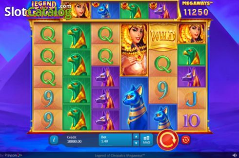 Скрин2. Legend of Cleopatra Megaways слот