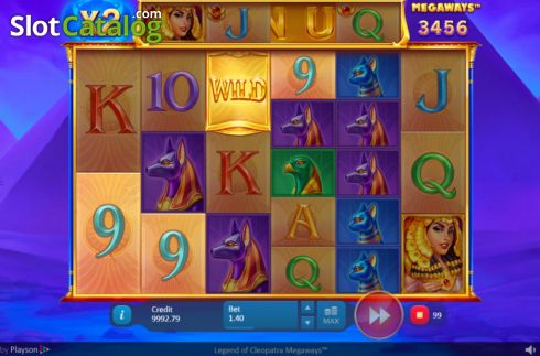 Скрин3. Legend of Cleopatra Megaways слот