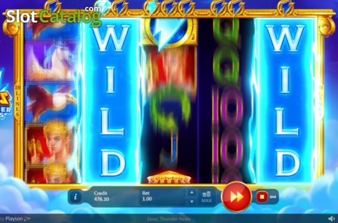 Скрин4. Zeus: Thunder Reels слот