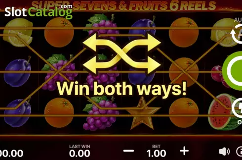 Скрин3. 5 Super Sevens and Fruits: 6 Reels слот