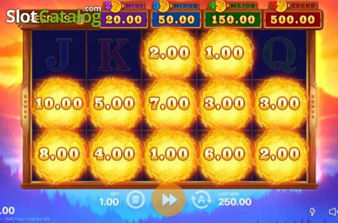 Скрин4. Wolf Power: Hold and Win слот