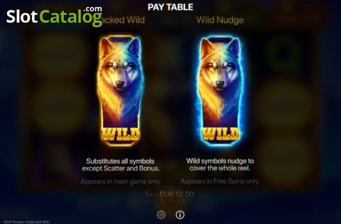 Скрин8. Wolf Power: Hold and Win слот