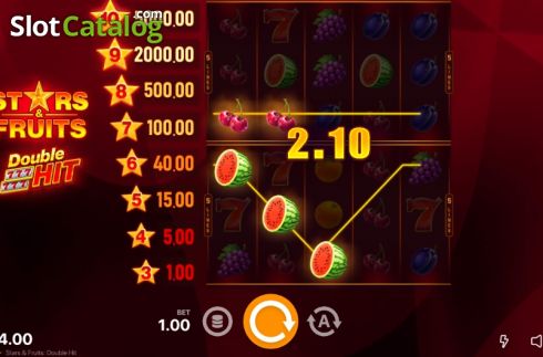 Скрин4. Stars & Fruits Double Hit слот