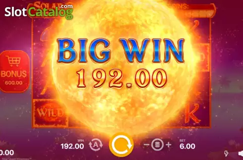 Скрин6. Solar Queen Megaways слот