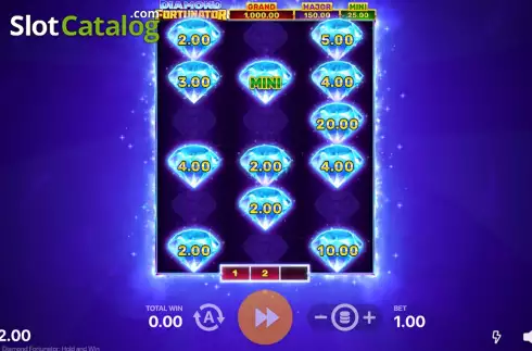 Скрин7. Diamond Fortunator Hold and Win слот