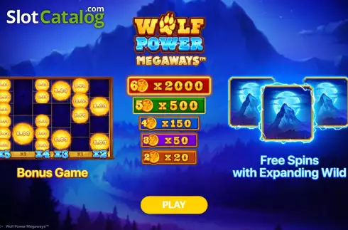 Скрин2. Wolf Power Megaways слот
