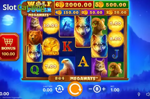 Скрин3. Wolf Power Megaways слот