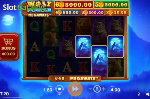 Скрин6. Wolf Power Megaways слот