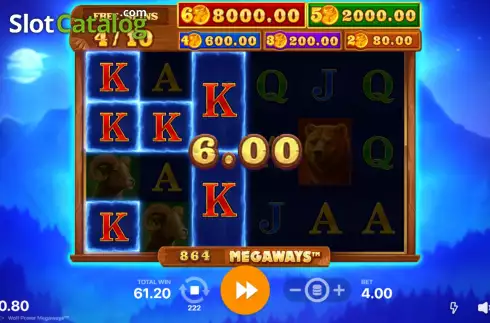 Скрин9. Wolf Power Megaways слот
