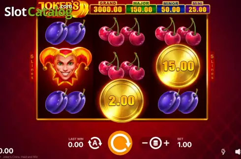 Скрин3. Joker's Coins: Hold and Win слот