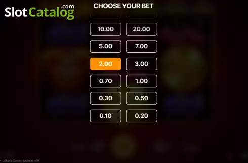 Скрин4. Joker's Coins: Hold and Win слот