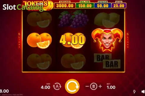 Скрин5. Joker's Coins: Hold and Win слот