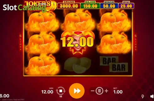 Скрин8. Joker's Coins: Hold and Win слот