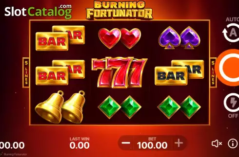 Скрин2. Burning Fortunator слот