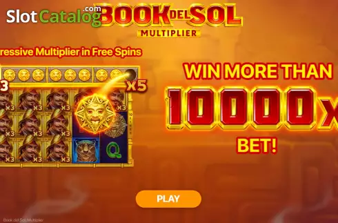 Скрин2. Book del Sol: Multiplier слот